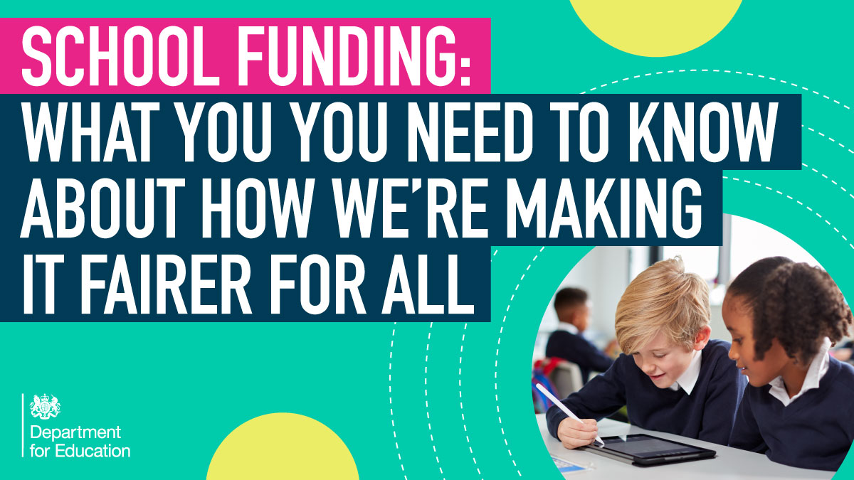 School funding What you need to know about how we’re making it fairer