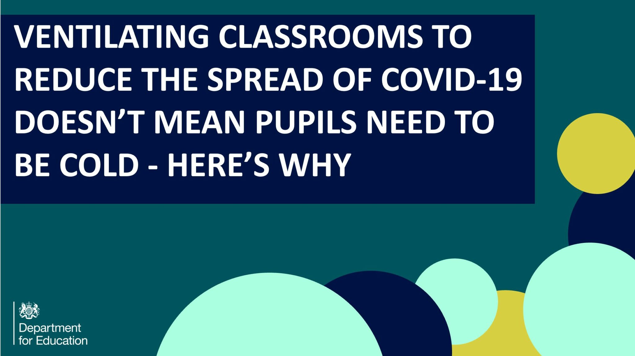 Ventilating classrooms to reduce the spread of Covid 19 doesn’t mean ...