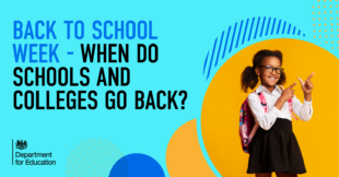 Back to School Week - when do schools and colleges go back?