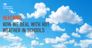 Hot weather and heatwaves: guidance for schools and other education settings