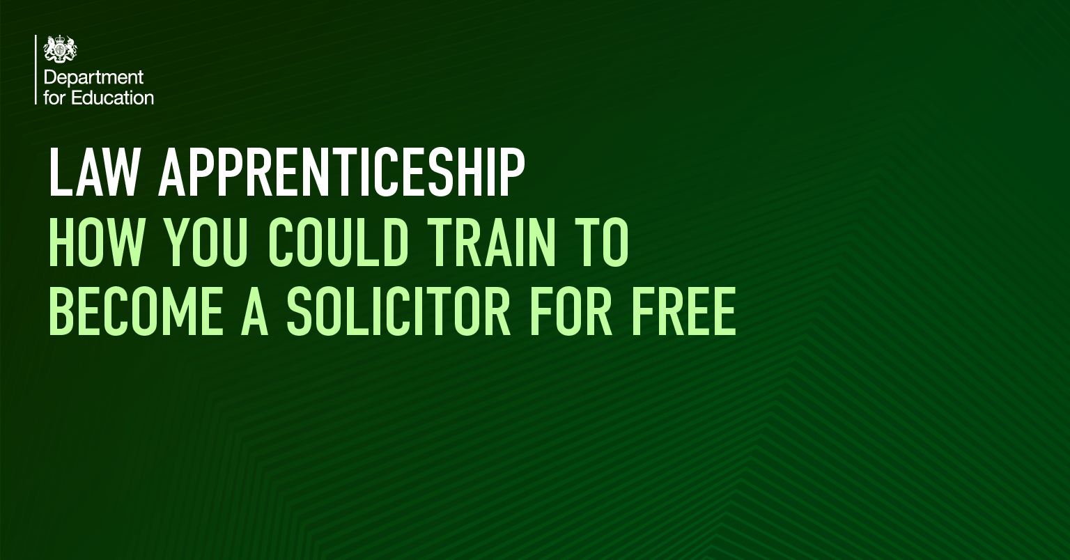 Law apprenticeship how you could train to a solicitor for free