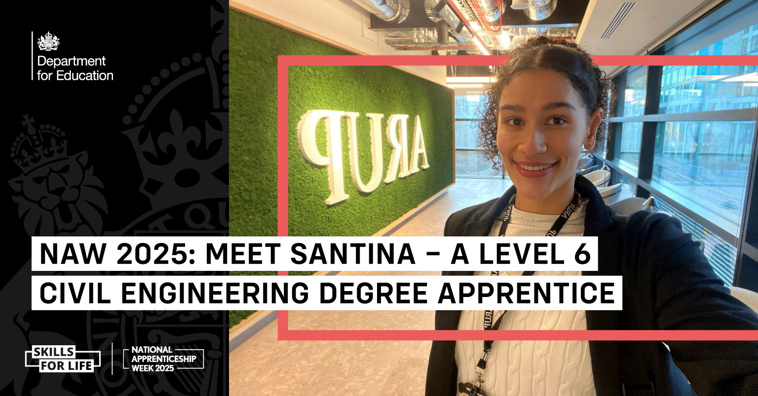 National Apprenticeship Week: Meet Santina – a Level 6 Civil ...
