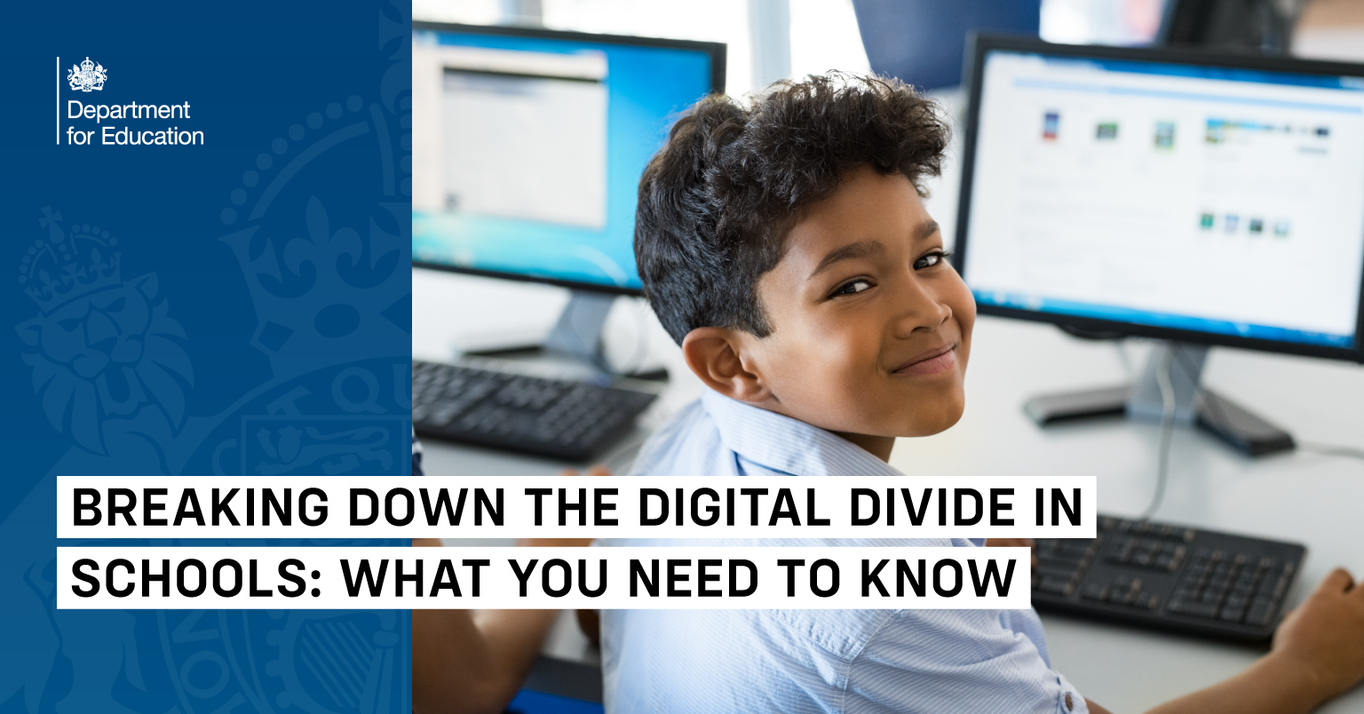 How we’re breaking down the digital divide in schools